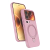 Xiaomi Mi 17 Pro Max Regal Magsafe Standlı Kapak - Açık Pembe
