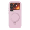 Xiaomi Mi 17 Pro Max Regal Magsafe Standlı Kapak - Açık Pembe
