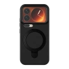 Xiaomi Mi 17 Pro Max Regal Magsafe Standlı Kapak - Siyah