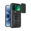 Xiaomi Mi 17 Pro Pars Lens Yüzüklü Silikon - Siyah