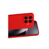 Xiaomi Mi 17t Nano İçi Kadife Silikon - Kırmızı