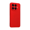Xiaomi Mi 17t Nano İçi Kadife Silikon - Kırmızı