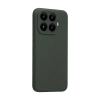 Xiaomi Mi 17t Nano İçi Kadife Silikon - Koyu Yeşil