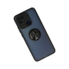 Xiaomi Poco C40 Kılıf Montreal Yüzüklü Silikon Kapak - Siyah