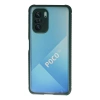 Xiaomi Poco F3 Kılıf Miami Şeffaf Silikon - Koyu Yeşil