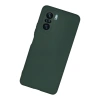 Xiaomi Poco F3 Kılıf Nano İçi Kadife Silikon - Koyu Yeşil