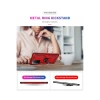 Xiaomi Poco F3 Kılıf Sofya Yüzüklü Silikon Kapak - Kırmızı
