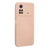 Xiaomi Poco M4 Pro 4g Kılıf Nano İçi Kadife Silikon - Pudra