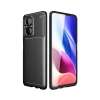 Xiaomi Poco M5 Kılıf Auto Focus Karbon Kapak - Siyah