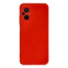 Xiaomi Poco M5 Kılıf Nano İçi Kadife Silikon - Kırmızı