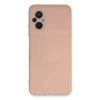 Xiaomi Poco M5 Kılıf Nano İçi Kadife Silikon - Pudra