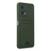Xiaomi Poco X5 5g Kılıf Kelvin Kartvizitli Silikon - Koyu Yeşil