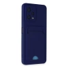 Xiaomi Poco X5 5g Kılıf Kelvin Kartvizitli Silikon - Lacivert