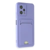 Xiaomi Poco X5 5g Kılıf Kelvin Kartvizitli Silikon - Lila