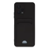 Xiaomi Poco X5 5g Kılıf Kelvin Kartvizitli Silikon - Siyah