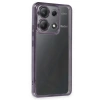 Xiaomi Poco X6 Kılıf Razer Lensli Silikon - Mor