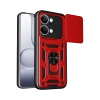 Xiaomi Poco X8 Pro Max Pars Lens Yüzüklü Silikon - Kırmızı