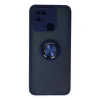 Xiaomi Redmi 10c Kılıf Montreal Yüzüklü Silikon Kapak - Lacivert