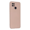 Xiaomi Redmi 10c Kılıf Nano İçi Kadife Silikon - Pudra