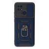 Xiaomi Redmi 10c Kılıf Pars Lens Yüzüklü Silikon - Lacivert