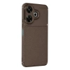Xiaomi Redmi 13 4g Kılıf Auto Focus Karbon Kapak - Kahverengi