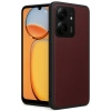 Xiaomi Redmi 13c Kılıf Aras Deri Kapak - Bordo