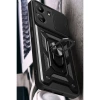 Xiaomi Redmi 13c Kılıf Pars Lens Yüzüklü Silikon - Yeşil