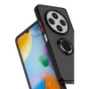 Xiaomi Redmi 14c Kılıf Montreal Yüzüklü Silikon Kapak - Siyah