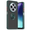 Xiaomi Redmi 14c Kılıf Montreal Yüzüklü Silikon Kapak - Yeşil