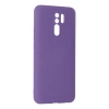 Xiaomi Redmi 9 Kılıf Nano İçi Kadife Silikon - Mor