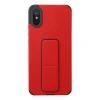 Xiaomi Redmi 9a Kılıf Mega Standlı Silikon - Kırmızı