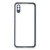 Xiaomi Redmi 9a Kılıf Miami Şeffaf Silikon - Gri
