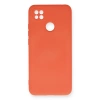 Xiaomi Redmi 9c Kılıf Nano İçi Kadife Silikon - Turuncu
