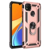 Xiaomi Redmi 9c Kılıf Sofya Yüzüklü Silikon Kapak - Rose