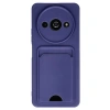 Xiaomi Redmi A3 4g Kılıf Kelvin Kartvizitli Silikon - Lacivert
