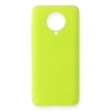 Xiaomi Redmi K30 Pro Kılıf Nano İçi Kadife Silikon - Sarı