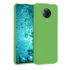 Xiaomi Redmi K30 Pro Kılıf Nano İçi Kadife Silikon - Yeşil