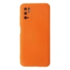 Xiaomi Redmi Note 10 5g Kılıf Nano İçi Kadife Silikon - Turuncu