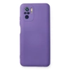 Xiaomi Redmi Note 10 Kılıf Nano İçi Kadife Silikon - Mor