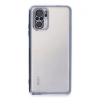 Xiaomi Redmi Note 10 Kılıf Razer Lensli Silikon - Açık Mavi