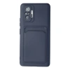 Xiaomi Redmi Note 10 Pro Kılıf Kelvin Kartvizitli Silikon - Lacivert