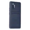 Xiaomi Redmi Note 10 Pro Kılıf Kelvin Kartvizitli Silikon - Lacivert