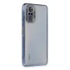 Xiaomi Redmi Note 10 Pro Kılıf Razer Lensli Silikon - Açık Mavi