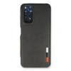 Xiaomi Redmi Note 11 Kılıf Loop Deri Silikon - Siyah