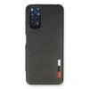 Xiaomi Redmi Note 11 Kılıf Loop Deri Silikon - Siyah