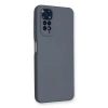 Xiaomi Redmi Note 11 Kılıf Nano İçi Kadife Silikon - Gri