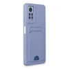 Xiaomi Redmi Note 11 Pro Kılıf Kelvin Kartvizitli Silikon - Lila