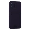 Xiaomi Redmi Note 12 4g Kılıf Kelvin Kartvizitli Silikon - Derin Mor