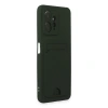 Xiaomi Redmi Note 12 4g Kılıf Kelvin Kartvizitli Silikon - Koyu Yeşil