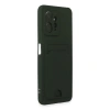 Xiaomi Redmi Note 12 4g Kılıf Kelvin Kartvizitli Silikon - Koyu Yeşil